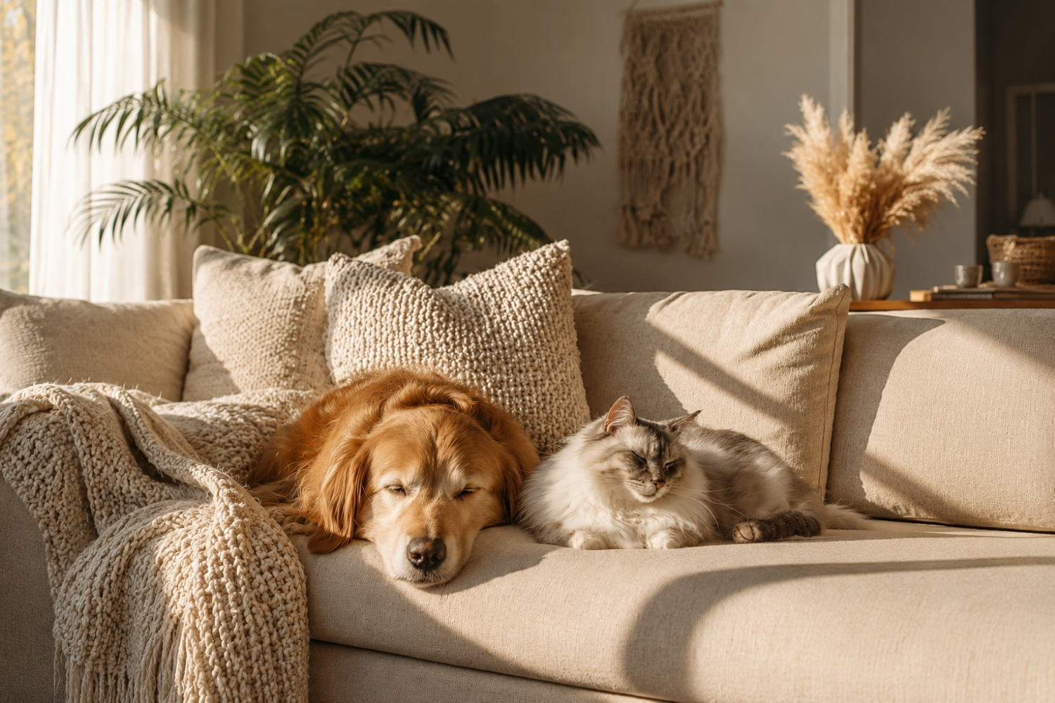 Mascotas en casa
